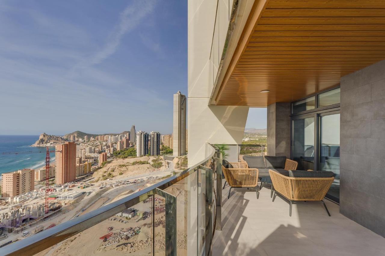 Apartamento SUNSET WAVES Benidorm Sea View Exterior foto
