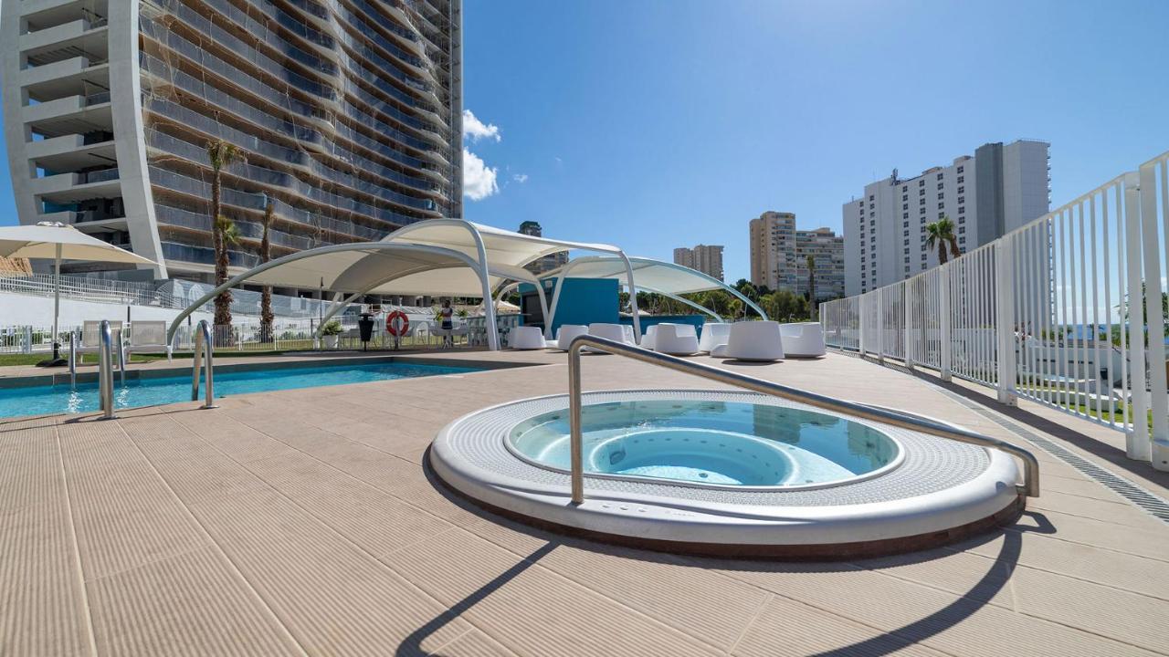Apartamento SUNSET WAVES Benidorm Sea View Exterior foto